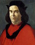 BOTTICELLI, Sandro Portrait of Lorenzo di Ser Piero Lorenzi USA oil painting artist